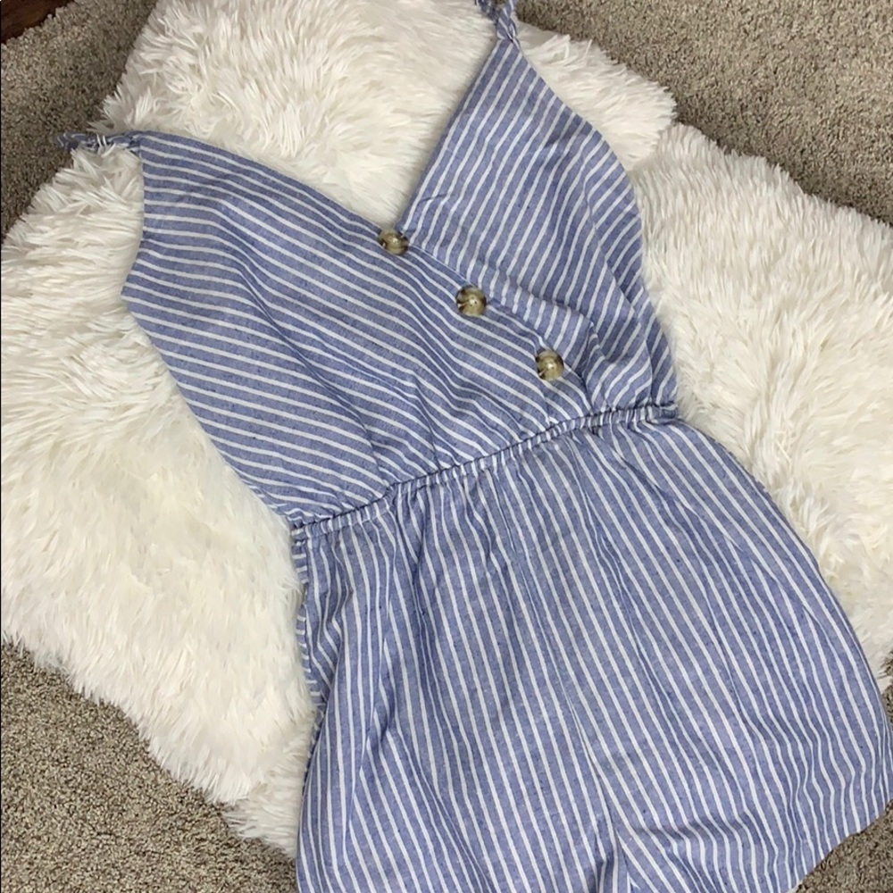 button up romper